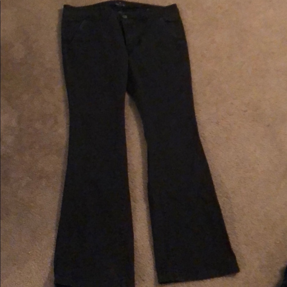 Boot cut blank pants